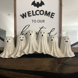 Ghost candle candlebra Halloween